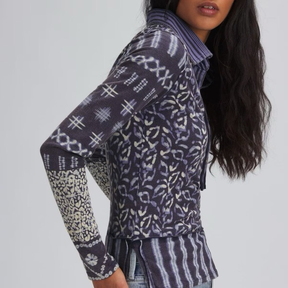 Free People Shibori Dreams Top - Picture 3 of 7